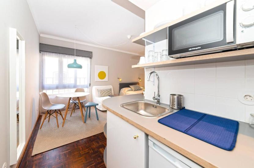 In The Center Of Apartment